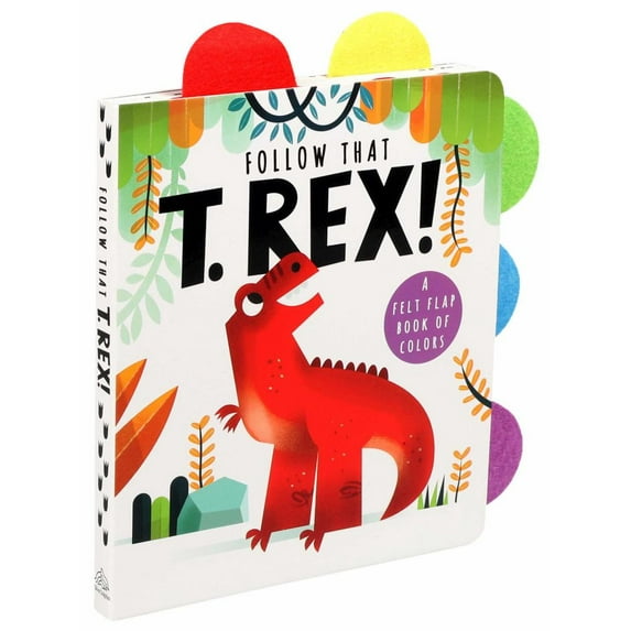 Follow That T. Rex! (Board Book)