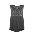 thumbnail image 1 of Follow The Call Of The Disco Ball Women's Fashion Sleeveless Muscle Tank Top Tee Charcoal Grey Small, 1 of 4