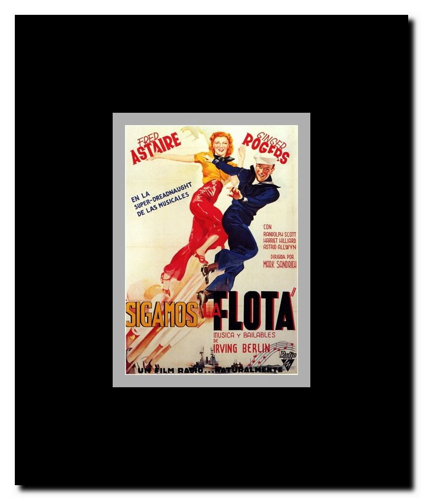 Follow The Fleet Framed Movie Poster