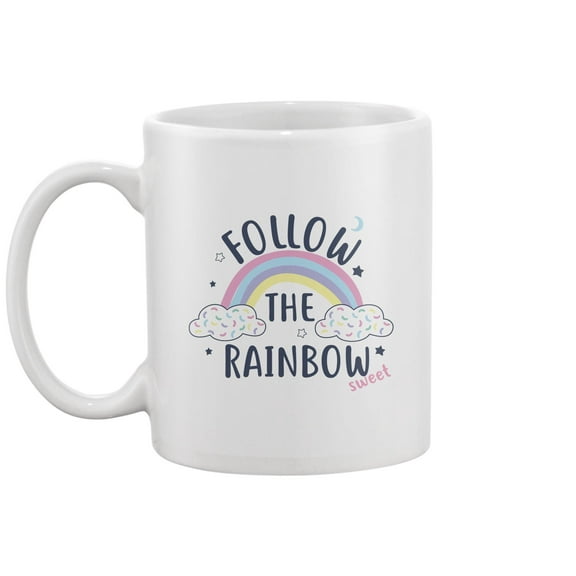 Follow The Rainbow Mug -Image by Shutterstock