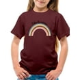 thumbnail image 1 of Follow The Rainbows Retro  T-Shirt Juniors -Image by Shutterstock,  Small, 1 of 4