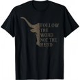 thumbnail image 1 of Follow The Word Not The Herd Christian Cow T-shirt, 1 of 5