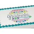 thumbnail image 1 of Follow Your Arrow Grad Edible Extra Large 8 x 10 Cake Decoration Topper Image, 1 of 1