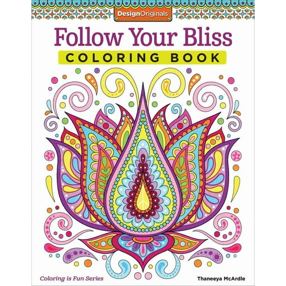 Follow Your Bliss Coloring Book