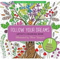 thumbnail image 1 of Pre-Owned Follow Your Dreams Adult Coloring Book (Paperback) 1441320091 9781441320094, 1 of 1