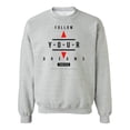 thumbnail image 1 of Follow Your Dreams Quote . Sweatshirt Men -Image by Shutterstock, Male XX-Large, 1 of 4