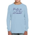 thumbnail image 1 of Follow Your Dreams Watercolors Long Sleeve Toddler -Image by Shutterstock,  5 Toddler, 1 of 4