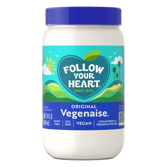 Follow Your Heart Dairy Free Egg Free Original Vegenaise Spread, 14 oz