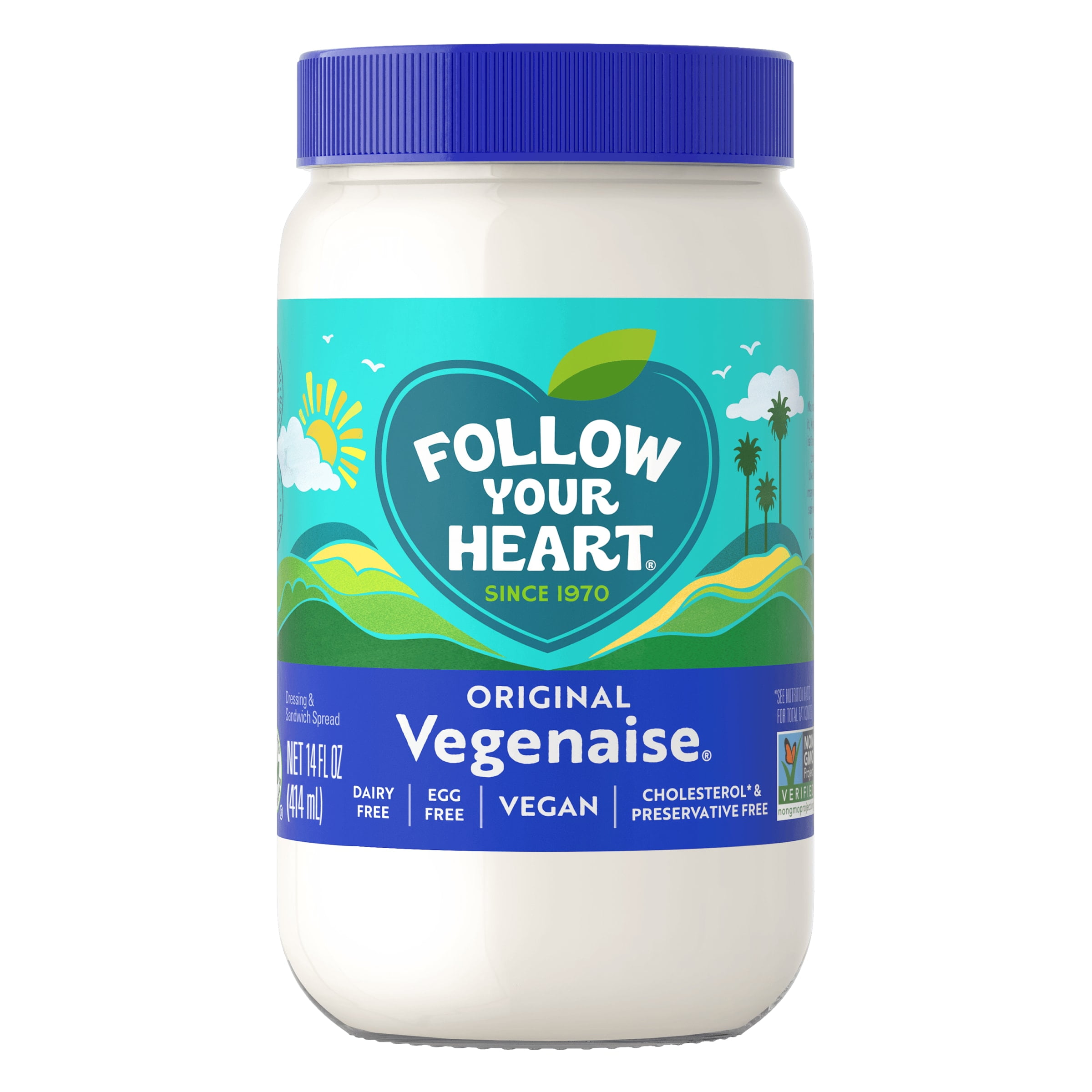FOLLOW YOUR HEART VEGENAISE ORIGINAL DRESSING AND SANDWICH SPREAD, 16 OZ