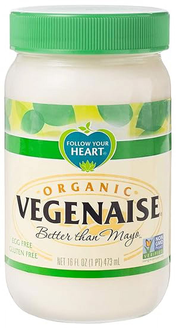 Follow Your Heart Organic, Egg Free, Non-GMO Vegenaise Vegan Mayo AlternativePack of 6 (16 ounce)
