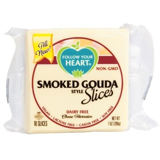 Follow Your Heart Smoked Gouda Slices Vegan Cheese, 7 Ounce 12 per