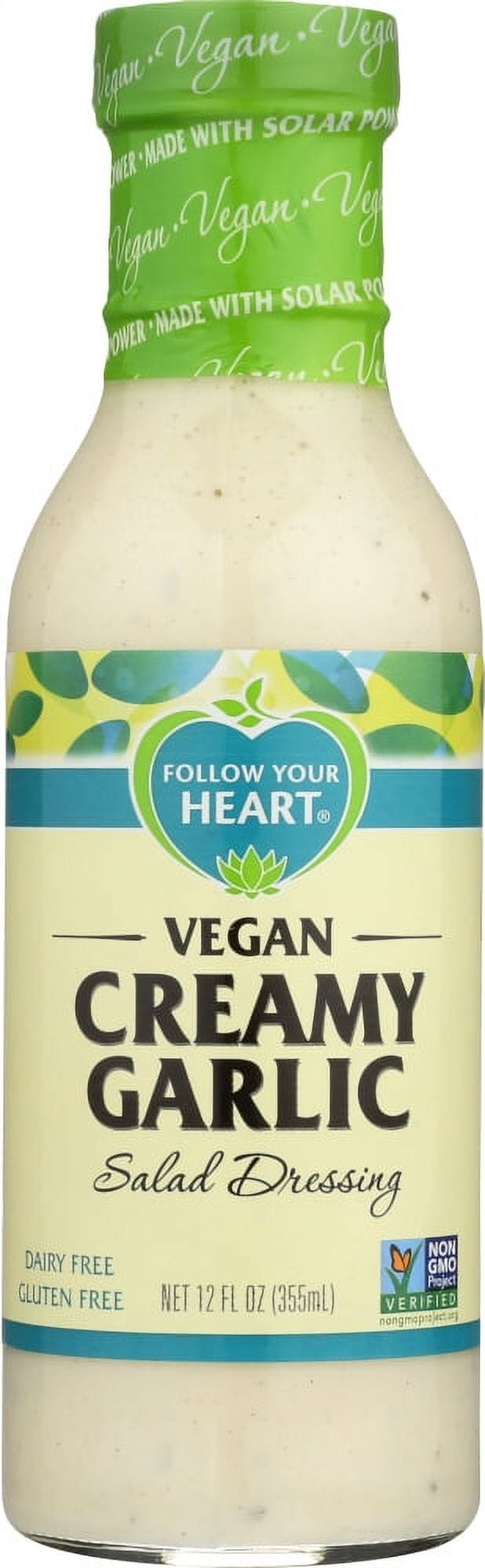 Follow Your Heart Vegan Creamy Garlic Salad Dressing, 12 Oz