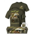 thumbnail image 1 of Follow the Action Musky Last Cast Fishing T-Shirt & Mug Premium Gift Set, 3XL, 1 of 5