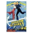 thumbnail image 1 of Follow the Fleet Movie Poster - 11 x 17 in., 1 of 1