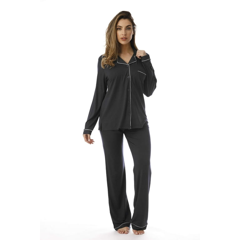Cute button online down pajamas