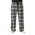 thumbnail image 1 of #FollowMe Fleece Pajama Pants for Men / Sleepwear / PJs (Black & White, Large), 1 of 3