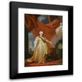 thumbnail image 1 of Follower of Dmitry Grigorievich Levitsky 14x18 Black Modern Framed Museum Art Print Titled - Portrait of Catherine the Great as Legislator in the Temple of the Goddess of Justice, 1 of 5