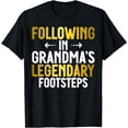 thumbnail image 1 of Following in Grandmas Footsteps Granddaughter T-Shirt, 1 of 4