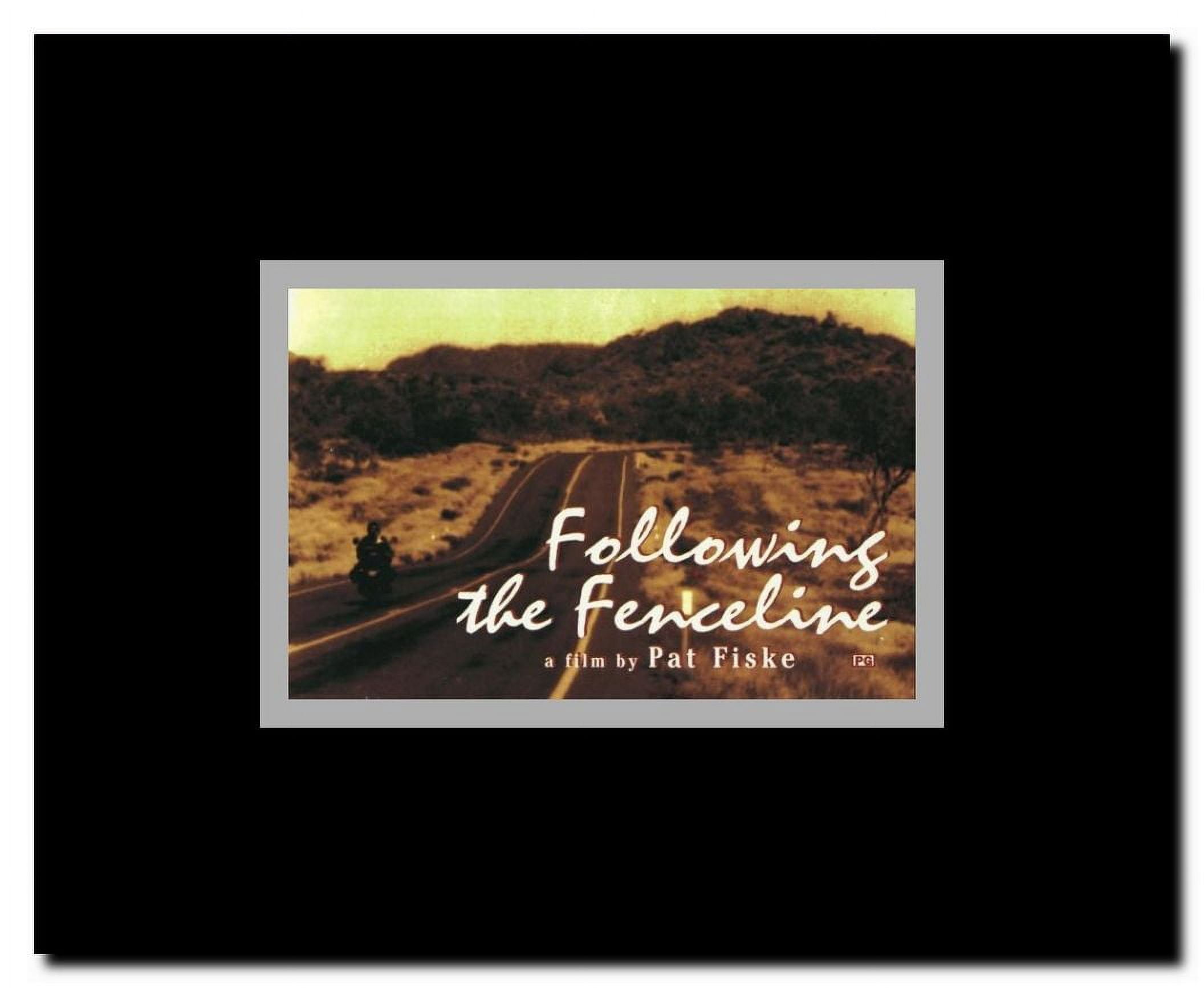 Following the Fenceline Framed Movie Poster