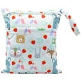 thumbnail image 1 of Follure Baby Care Waterproof Reusable Cloth Diaper Bags Travel Wet Dry Nappy Bags Zipper, 1 of 1