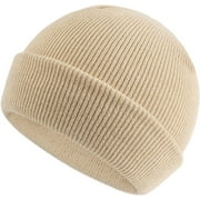 OUTFMVCH Follure Beanie Hats for Kids Classic Winter Knit Hat Skull Cap for Toddler Boys Autumn Fisherman
