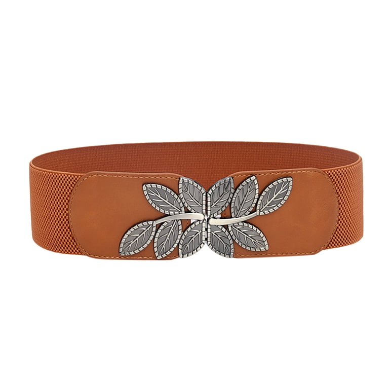 Women\'s Elastic Stretch Waist Belt Wide Waistband Follure Belts for Women Fashion Wild Wide Waistband Elastic  main image 4