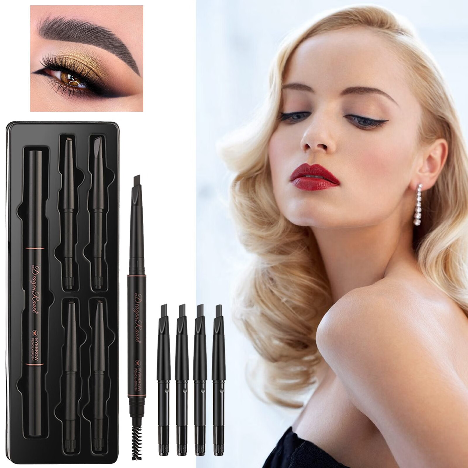 CFXNMZGR Eyebrow Pencil Eyebrow Pencil Set Eyebrow Pencil Set Long