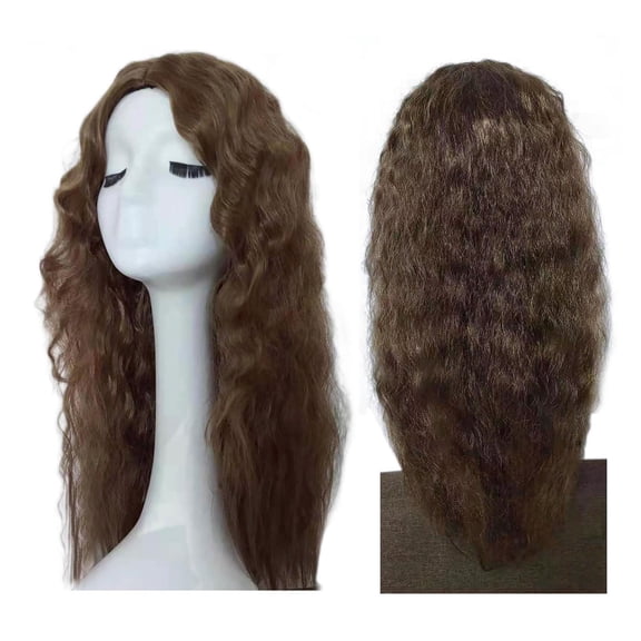 Peruvian Curly Human Hair Wig Glueless Lace Front Human Hair
