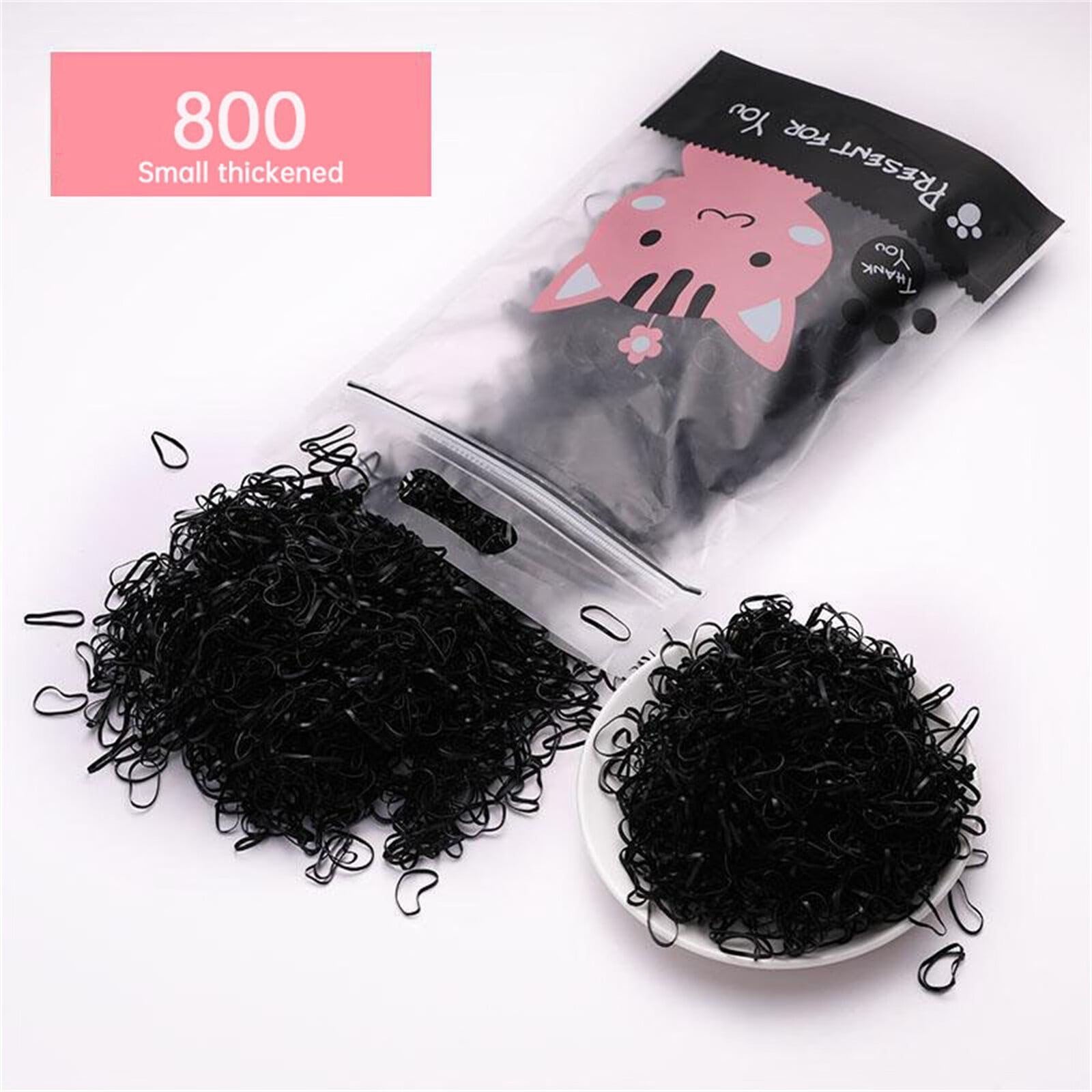 Boxed Hair Rope Thickening Disposable Small Rubber Bands For Girls And  Babies