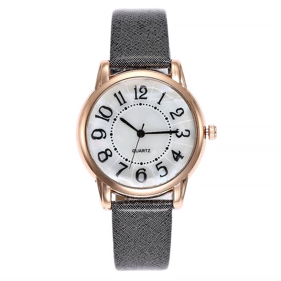 Follure Watch Women Vansvar Casual Quartz Leather Band Newv Strap Watch Analog Watch Wrist Watches