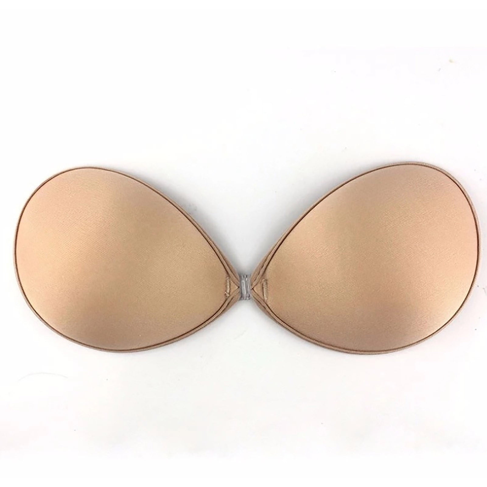 Follure Women's Push Up Self Adhesive Backless Bra Strapless Invisible  Silicone Sticky Bra 