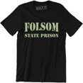 thumbnail image 1 of Folsom State Prison California Department 1968 Famous Jail Cell T-Shirt, 1 of 4