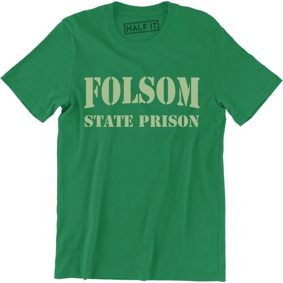 Folsom State Prison California Department 1968 Famous Jail Cell T-Shirt