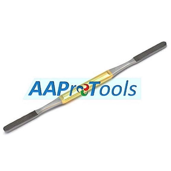 Fomon Nasal Rasp, Tungsten Carbide, Double-Ended, Down-Cutting, 6.5 Mm Wide, 8" (20.3 cm)