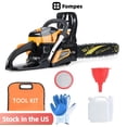 thumbnail image 1 of Fompes Gasoline Chainsaw 20in 63CC Engine 2-Cycle Handed Cordless Chainsaw with Ergonomic Handle Small Vibration for Farm Garden Ranch Firewood, 1 of 14