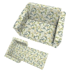 Fond plus Found Kid's Convertible Sleeper Sofa, Dinosaur
