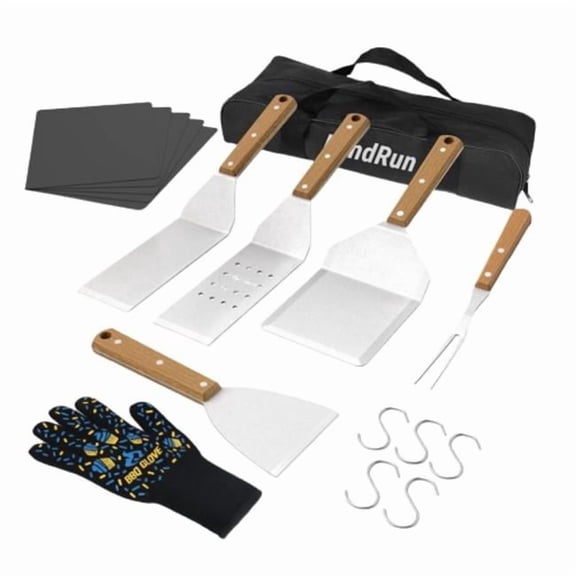 FondRun FSKC FondRun 16-Piece BBQ Grill Tool Set