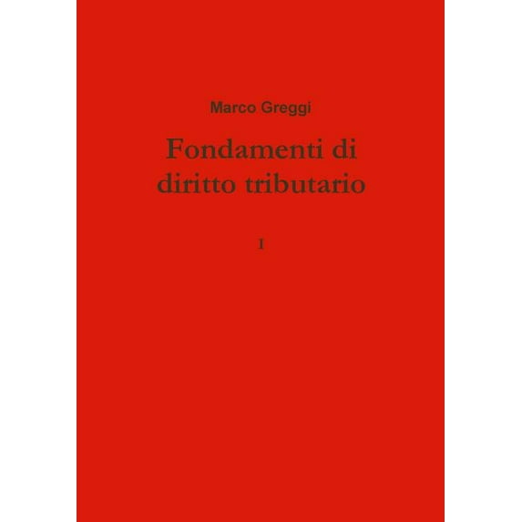 Fondamenti di diritto tributario, (Paperback)