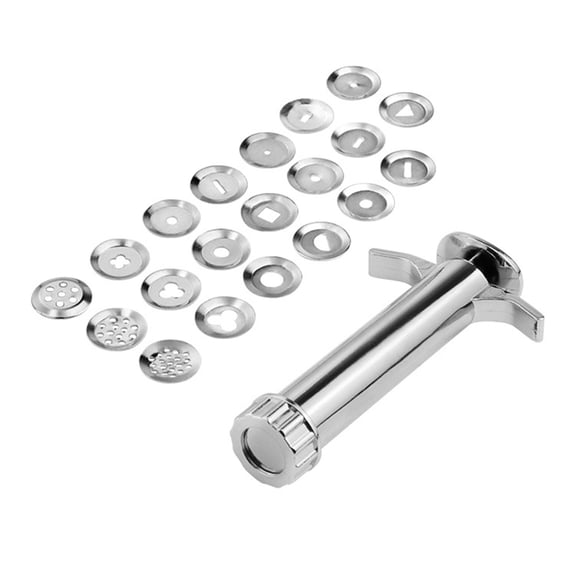 Fondant Cake Clay Extruder with 20 Tips Rotary Tool Mud Extruder Sculpture Tool
