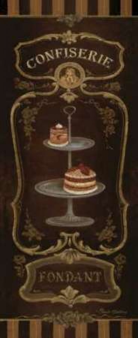 Fondant Canvas Art - Pamela Gladding (10 x 20)