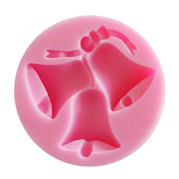 Fondant Chocolate Baking Mould Sugar Christmas Bells Kids, Polymer Clay, , , Oven, Microwave,