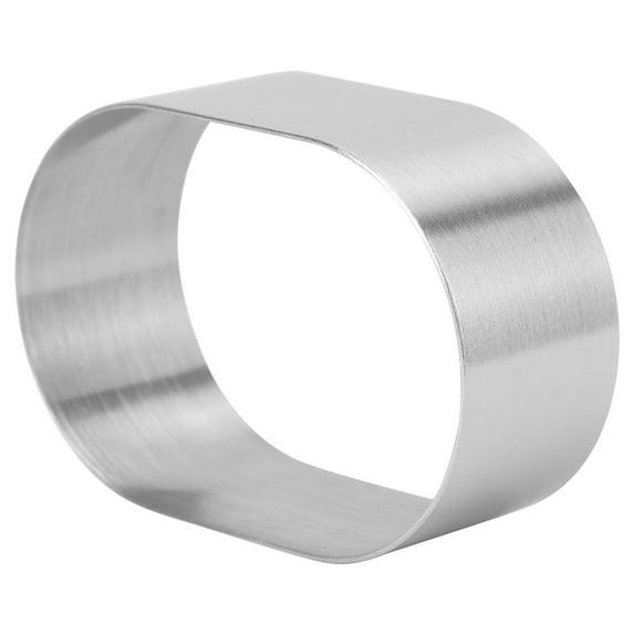 Fondant Cupcake Mousse Mould Oval Mousse Cutter Log Bakeware Cheesecake Oval Cutters Baking