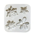 Fondant Daisy Sunflower Flower Silicone Mould Soft Pottery Clay Drop