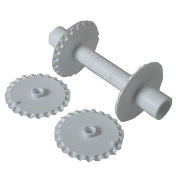 Fondant Edges Cutter with Rollings Pin Dessert Decors for Handmade Training Cooking Bake Attachments