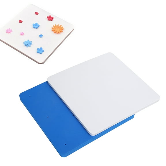 Fondant Foam Pad, 12 Hole Fondant Cake Shaping Mat DIY Decoration Modelling Pad Sugar Flowers Drying Tool