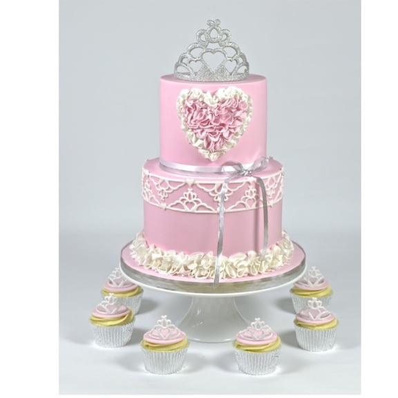 Fondant Icing Cutter Set 2/pkg-tiara