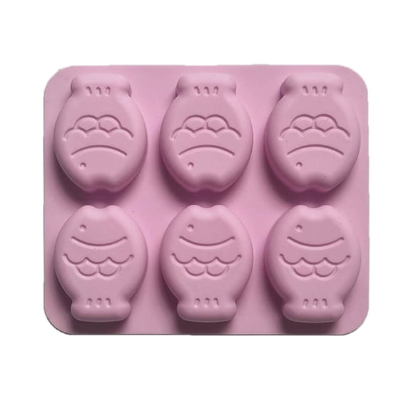 Fondant Molds Baking Molds Fish Shape Silicone Cake Molds Dessert Decorating Tool Baking Accessaries for Fondant