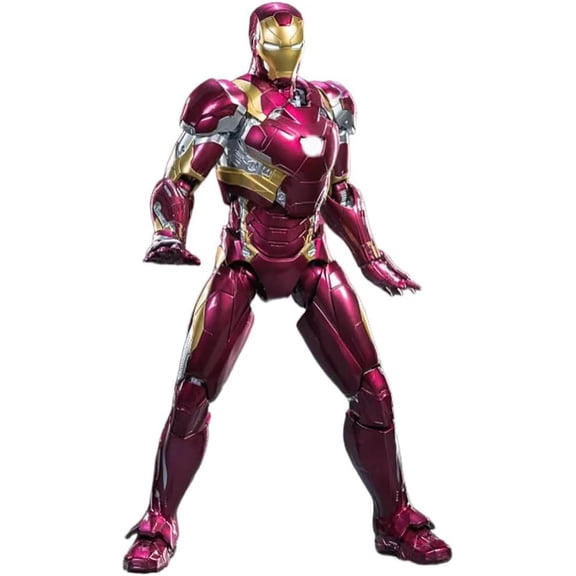 Fondjoy 1/7 scale MK46 iron movie hero plastic model kitsIlluminated Edition MV24806