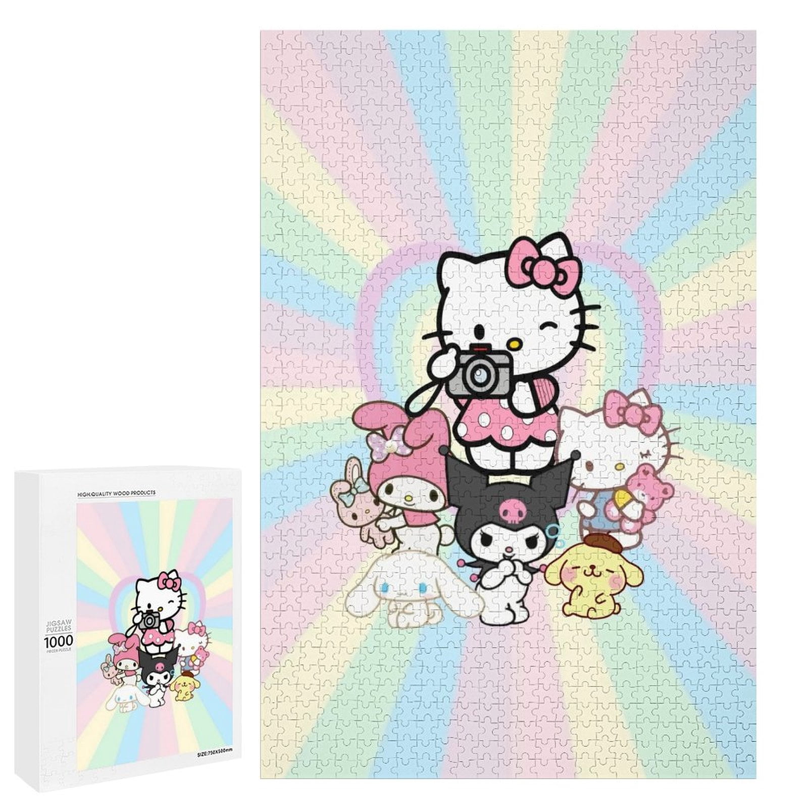 Fondo Hello Kitty Puzzles- 1000 Piece Jigsaw Puzzle for Adults ...
