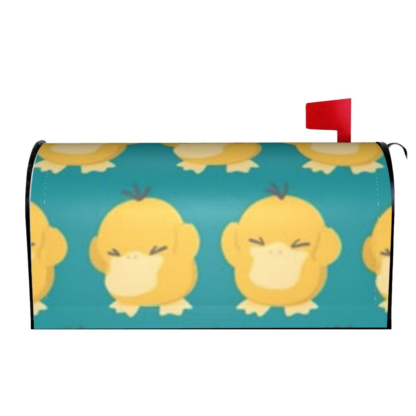 Fondo Psyduck Cartoon Character Mailbox Cover Magnetic Standard Size ...
